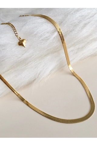 Yeni Takı İtalyan Zincir Kadın Çelik Kolye