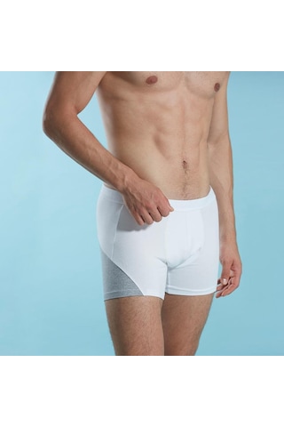 Ödül Çamaşırları Ödül 6358 Erkek Elastan Boxer Beyaz (405079629)