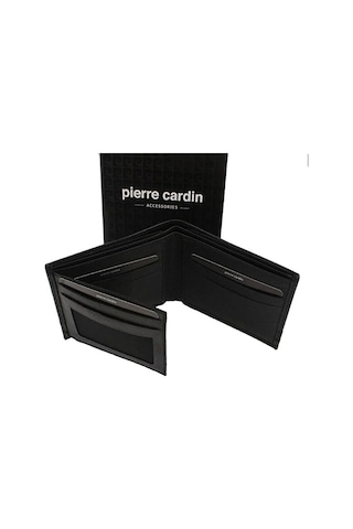 Pierre Cardin Wint Siyah Analin Hakiki Deri Erkek Cüzdan 2361-ş Siyah
