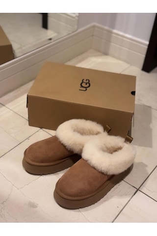 Premium İthal Ugg Classic Kadın Bot Taba