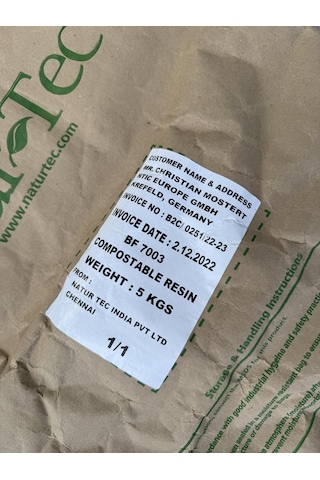 Natur-tec Bf7003 Kompostlanabilir Reçine 5 Kg