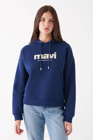 Mavi M168334-70488-22k Mavi Koyu Lacivert Kadın Sweatshirt M168334-70488-R0886 Koyu Lacivert