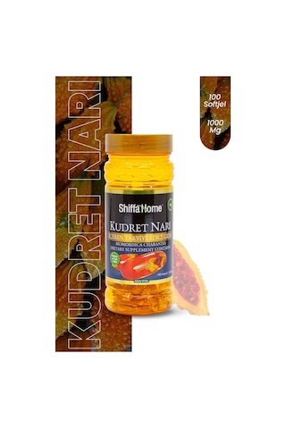 Aksu Vital Shiffa Home Kudret Narı 1000 MG 100 Kapsül