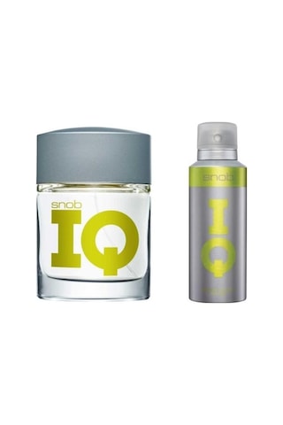 Snob IQ Erkek Parfüm EDT 100 ML + Sprey Deodorant 150 ML