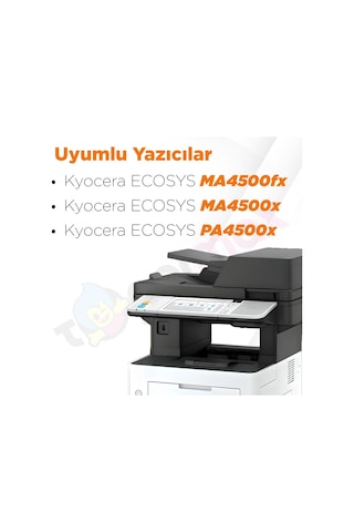Kyocera Tk-3400 Uyumlu Toner 2'li Paket / Ecosys Ma4500fx / Ecosys Ma4500x / Pa4500x