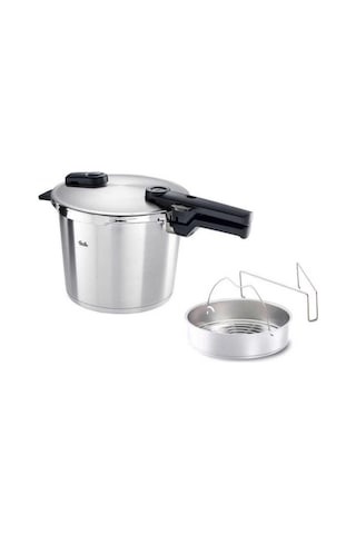 Fissler Vitaquick Premium Düdüklü Tencere 6 L With İnsert Çelik
