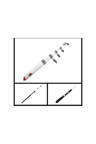 Uyguna-yakala 60-120 Gr Protackle Beacon 3.50 Mt Teleskopik Kamış Beyaz-ams.036