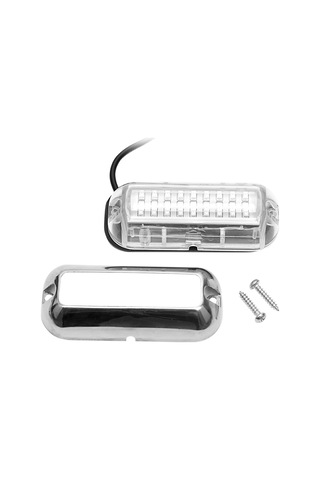 Youtek Gemi Kullanıma Uygun 27 Led Mavi Işık, Paslanmaz Çelik, Ip68 Su Geçirmez, Dc12v, 3.5w, 120 Açılı