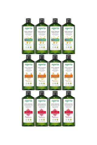 Agarta Doğal Şampuan 400 Ml Kepek Karşıtı - Saç Dökülmesine Dökülen