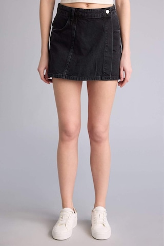 Defacto Normal Bel Jean Şort H0633ax26smnm40 Siyah-nm40