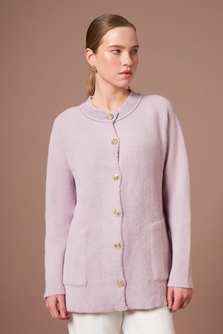 Ftz Women Kadın Angora Hırka Lila 25259 Lila