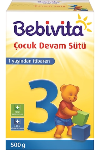 Bebivita 3 Devam Sütü 500 G