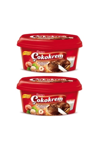 Ülker Çokokrem Kakaolu Fındık Kreması 2 x 400 G