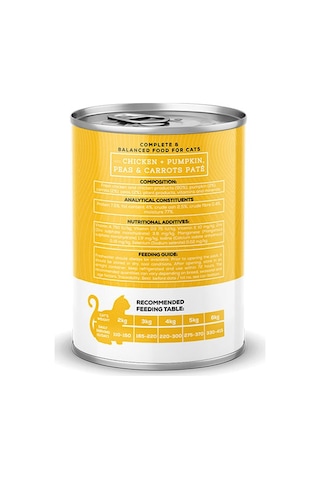 Chefs Choice Pumpkin Pate Chicken Tavuklu Balkabaklı Tahılsız Ezme Yetişkin Kedi Konservesi 24 Adet 400 Gr 242-20002.04