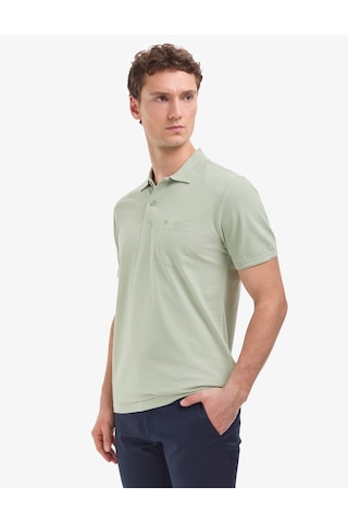 Pierre Cardin Erkek Çağla Tişört Basic 50325290-vr016 Yeşil