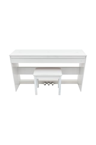 Köhner Slp-245 Wh Dijital Konsol Piyano, Bluetooth, Tuş Hassasiyeti, 88 Tuşlu, Kapaklı Kulaklık Ve Tabure