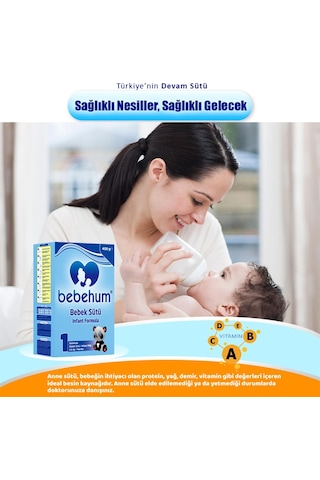 Bebehum 1 Numara Bebek Sütü 0-6 Ay 400 G
