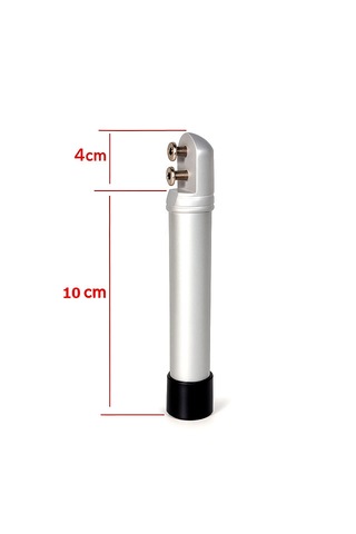 Ayrıntıshop Wc Alüminyum Ayakları Boy 10cm Gri