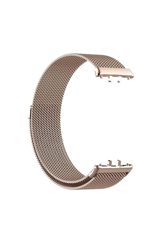 Galaxy Uyumlu Fit 3 Clo- Krd-01 Metal Kordon-rose Gold
