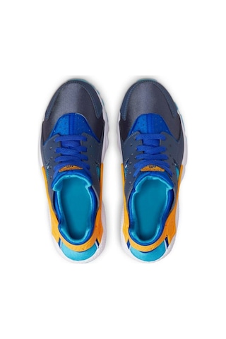 Nike Air Huarache Run Spor Ayakkabı Dar Kalıp Mavi