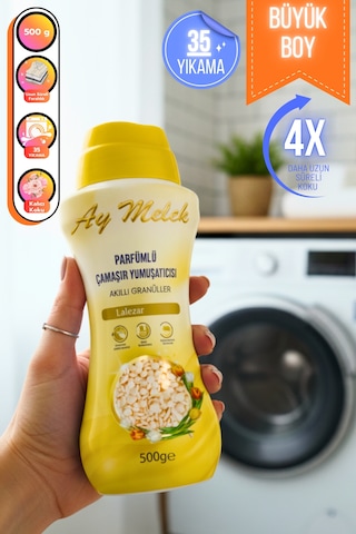 Çamaşır Parfümü Çamaşır Yumuşatıcısı 500 Gr Granül Parçacıklı Lalezar Tekli