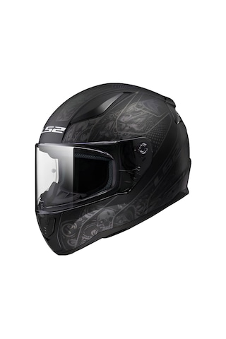 Ls2 Rapıd 2 Crypt Kask Siyah