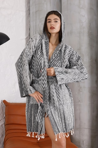Tonna Black Bathrobe Çok Renkli