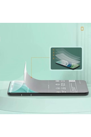 Realme Note 80 Uyumlu Nano Ekran Koruyucu Esnek Ultra İnce - Maxxpro - Mat Hayalet