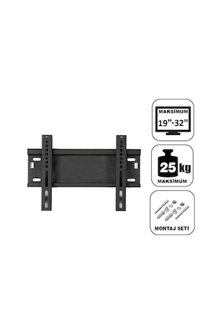 Achill 19'' 32'' 49 82 Ekran Sabit Tv Askı Aparatı