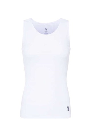 U.S. Polo Assn. U.s Polo Assn. 66005 Kadın Kalın Askılı Atlet-beyaz Beyaz