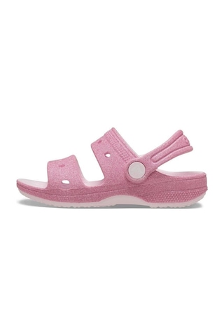 Croc 207983-6zw Classıc Croc Glıtter Sandal Çocuk Terlik Sandalet Pembe
