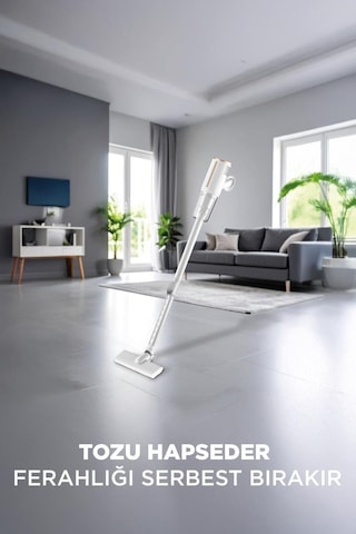 Torima TVC-01 600 W Elektirikli Dikey Şarjlı Süpürge