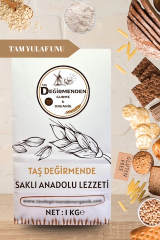 Tam Yulaf Unu (Gluten İçermez) - 1 Kilo