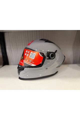 Mt Helmets Mt Braker Sv Solid A12 Kask Parlak Nardo Gri