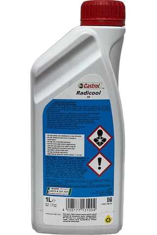 Castrol Radicool Sf 4 Mevsimlik Kırmızı Antifriz 1 Litre