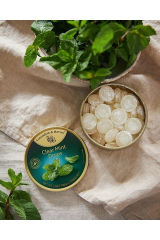 Cavendish & Harvey Clear Mint Drops Nane Aromalı Şeker 200gr 2 Adet