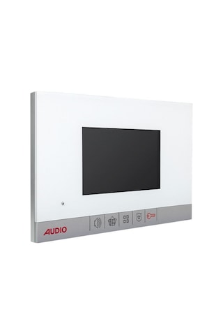 Audio 4.3" Görüntülü Diafon Beyaz Bus Plus 001180