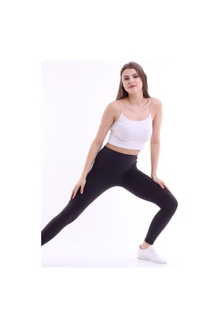 Self Clothing Kadın Antrasit Penye Kumaş Tayt Yüksek Bel Slf1290Antrasit
