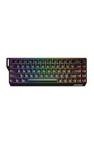 Rgb Işıklı Mini Gaming Oyuncu Klavyesi - %60 Kompakt Tasarım - Kablolu Mekanik Hisli Type-c 69 Tuşlu