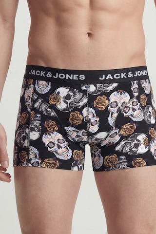 Jack & Jones Erkek Jacraul 3'lü Boxer 12301210 Siyah