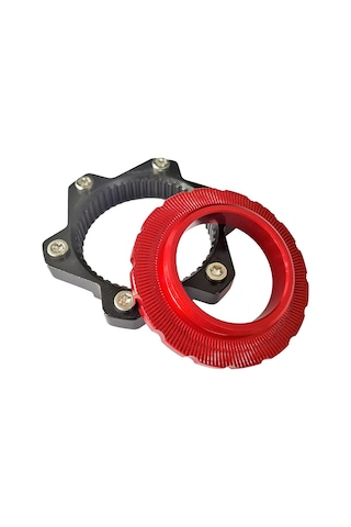 Ranyeek Alüminyum Mtb Yol Bisikleti Merkezi Kilitleme 6-çivi Disk Adaptörü Siyah 52mm Çap Çok Renkli