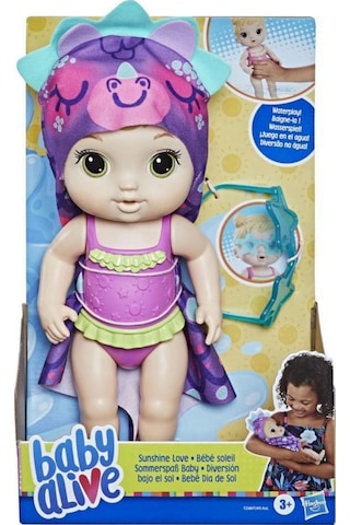 Baby Alive Güneş Işığı Seven Bebeğim F2568 Standart