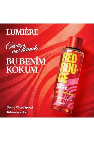 Lumière Red Rouge Vücut Spreyi 200ml 285 ML