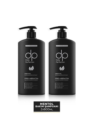 Dp Daily Perfection Şampuan Mentol 800 ML x  2 Adet