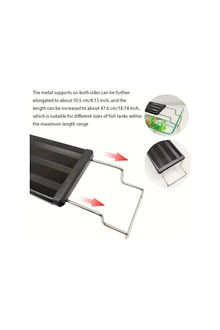 Boatshop1 1 Bilgisayar Ayarlanabilir Standlı Akıllı Rgb Akvaryum Işığı 4 Aydınlatma Modu Usb Güçlü Duvara Monte 6.58 47.6cm Canlı Koral Bitki Tasarımı Su Altı Aydınlatma