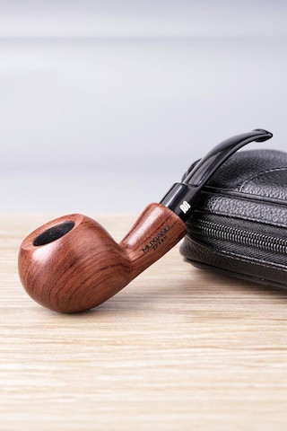 Muxiang Maun Ağacı Parlak El Yapımı Pipo Rd24