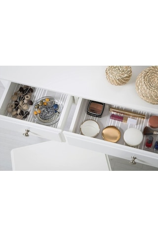 Makyaj Masası, Beyaz, 120x51 Cm Beyaz