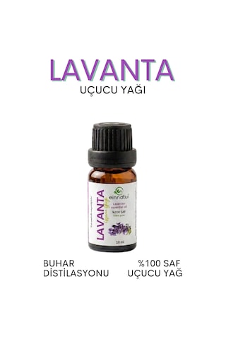 Einnatur Lavanta Uçucu Yağı %100 Saf Lavandula Angustifolia Essential Oil Linalol Ve Linalil Asetat 10 ML
