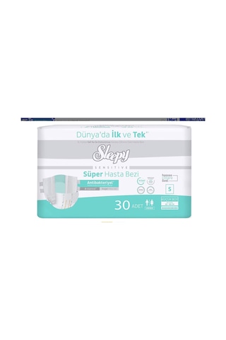 Sleepy Belbantlı Hasta Bezi S Beden 120 Adet 4 Paket X 30 Yüksek Emici