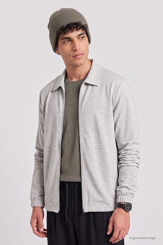 Tommylıfe Gri Rahat Form Erkek Ceket - 88494